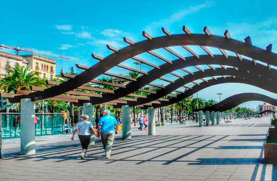מלון סנט אדריה דה בסוס Charming Boat House In Barcelona With Big Terrace And Solarium מראה חיצוני תמונה